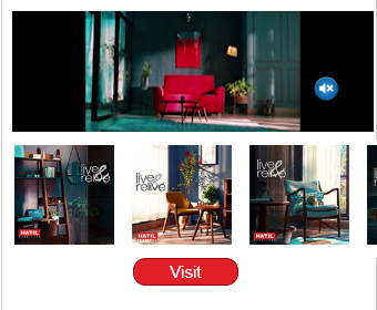 Video with Image Carousel